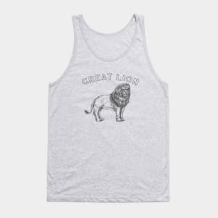 great lion Tank Top